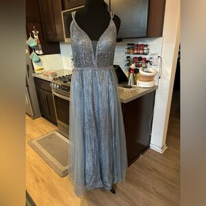 Formal Blue sparkle dress